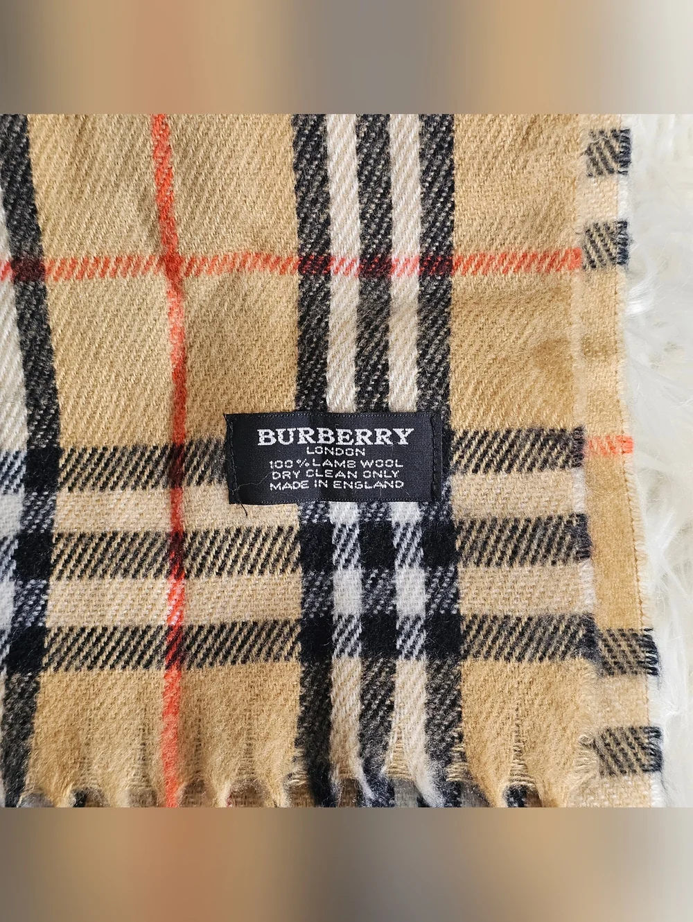 🤎 Burberry Novacheck Scarf 🤎